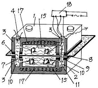 Food contact sheet specific migration test sampling soaking device