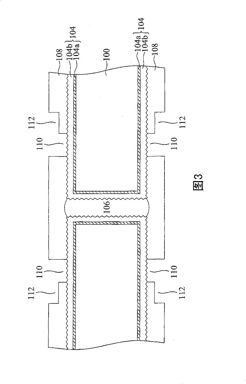 Molding structure and method for laser-assisting base plate line