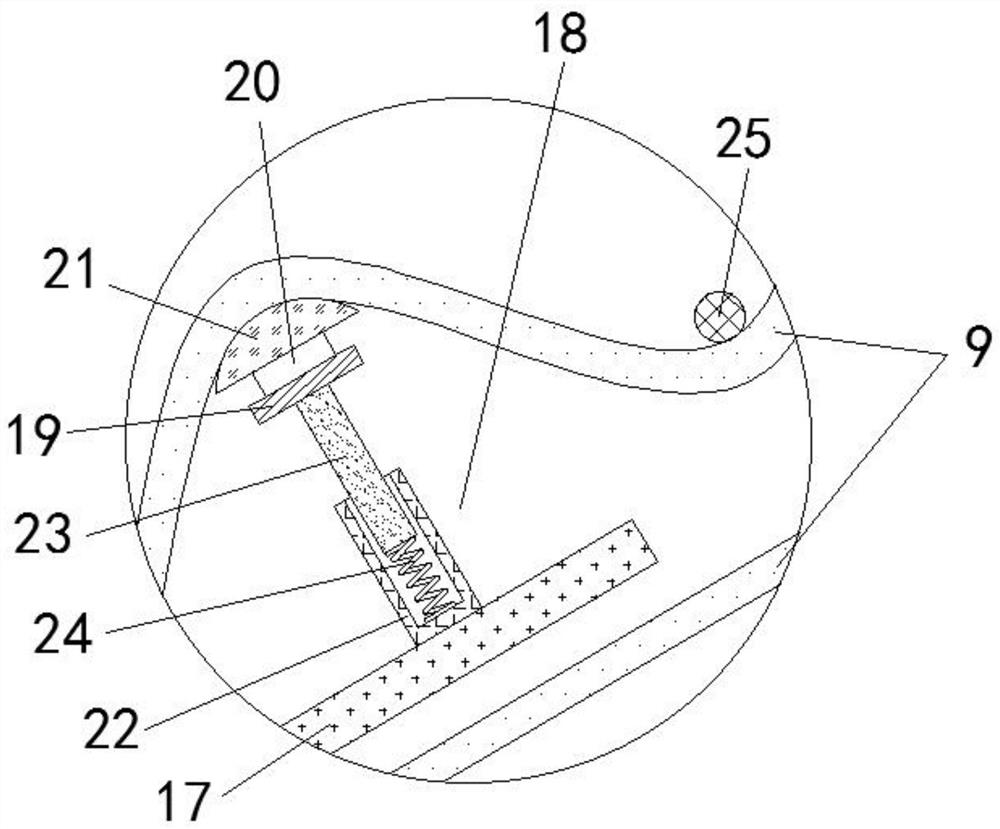 Raw material preheating device for capacitor plastic shell processing