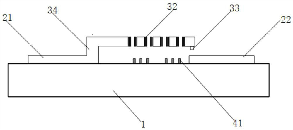 A kind of anti-adhesion radio frequency mechanical switch and preparation method thereof