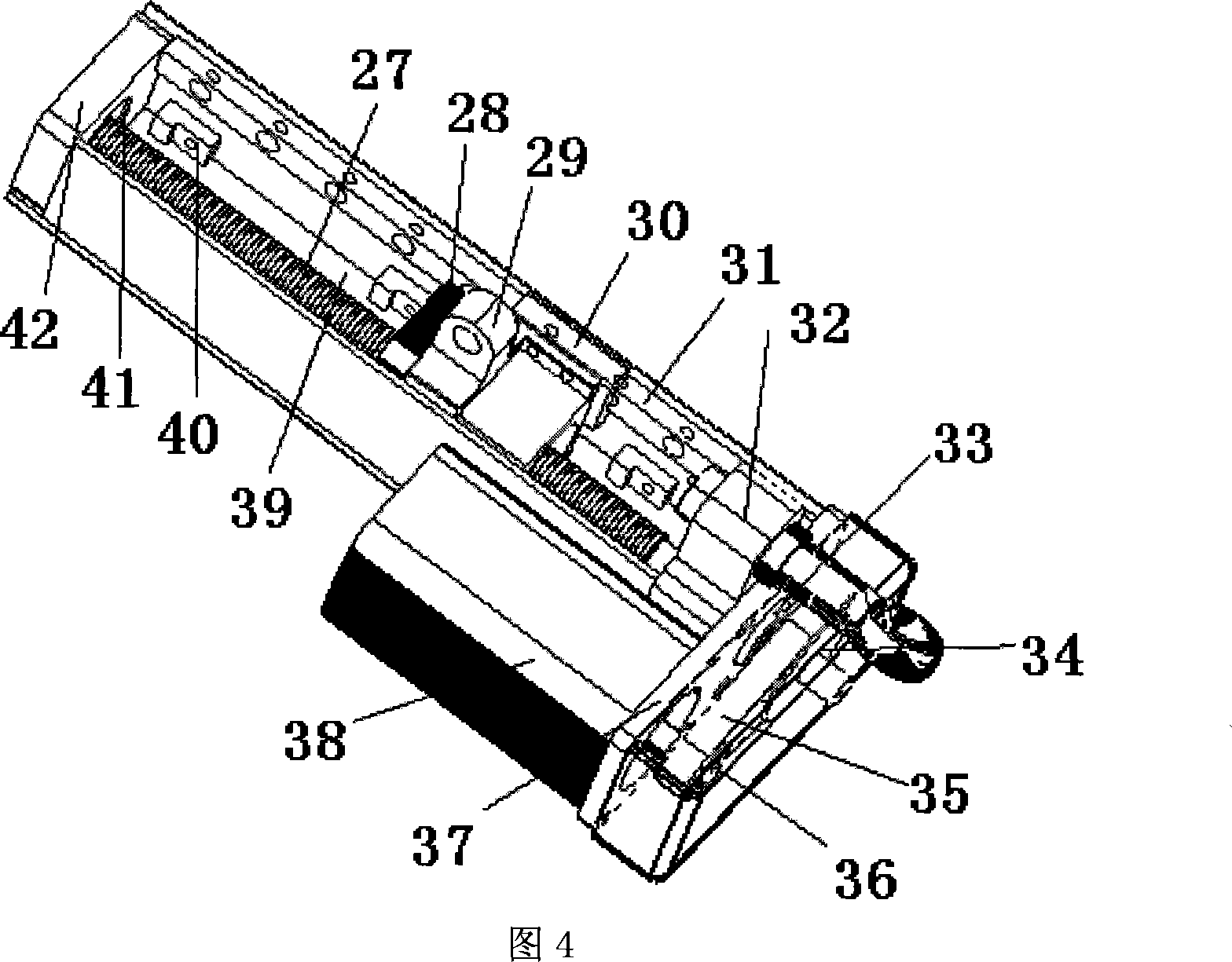 Parallel type multi-freedom artificial limb exoskeleton ankle joint