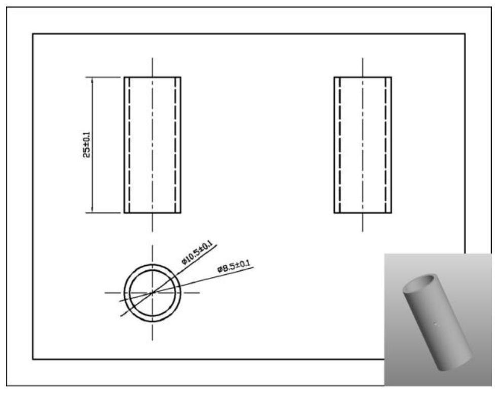 Ca-Ti-Y-Al-Si-O microcrystalline glass brazing filler metal and glass packaging method for nuclear cladding tube port