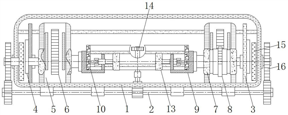 Auxiliary disassembly-free fixed adjustment device for wheel hub spraying based on intelligent manufacturing