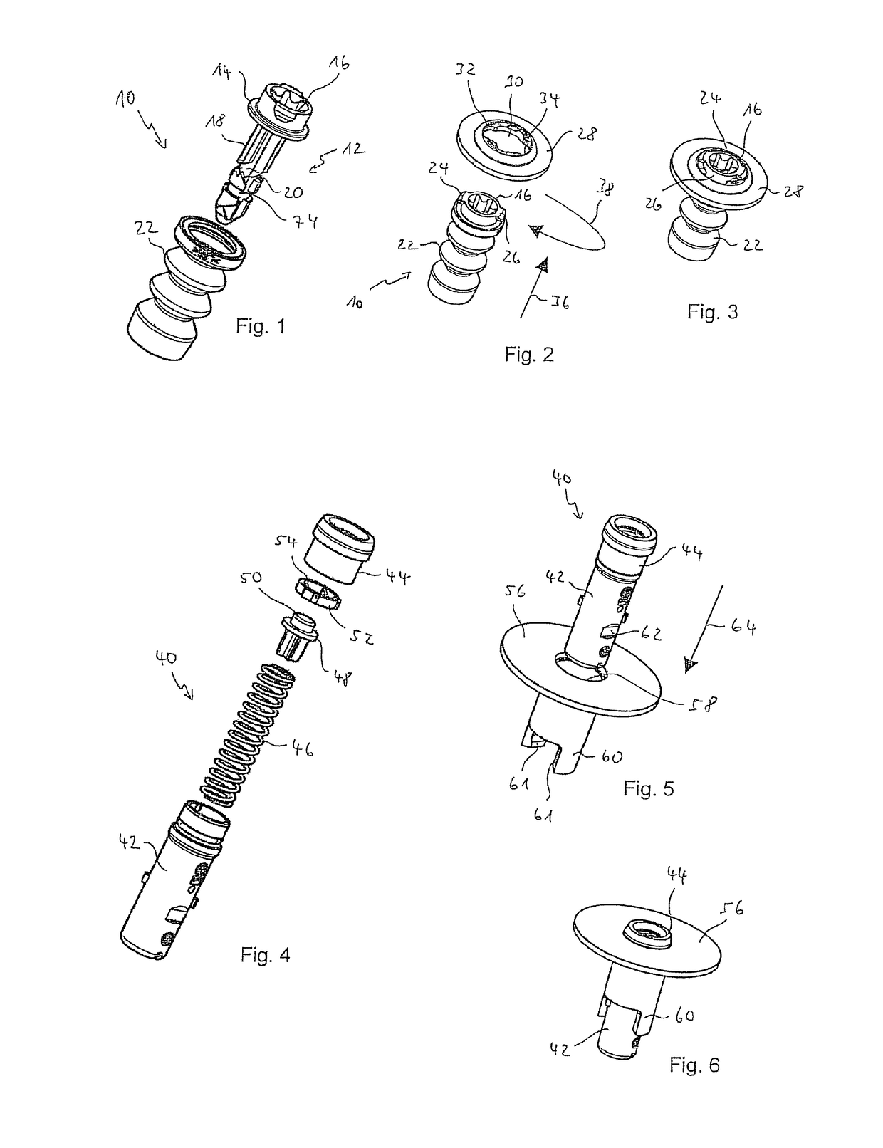 Actuation device for a flap