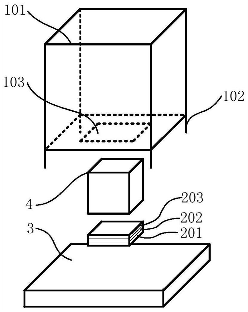 High-precision dynamic controllable temperature simulation device