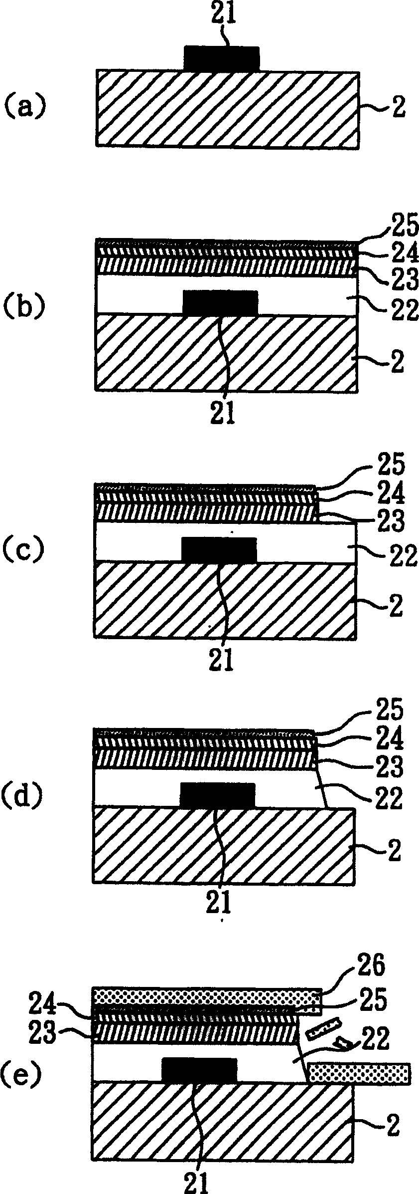 Method for making base-board of liquid crystal display