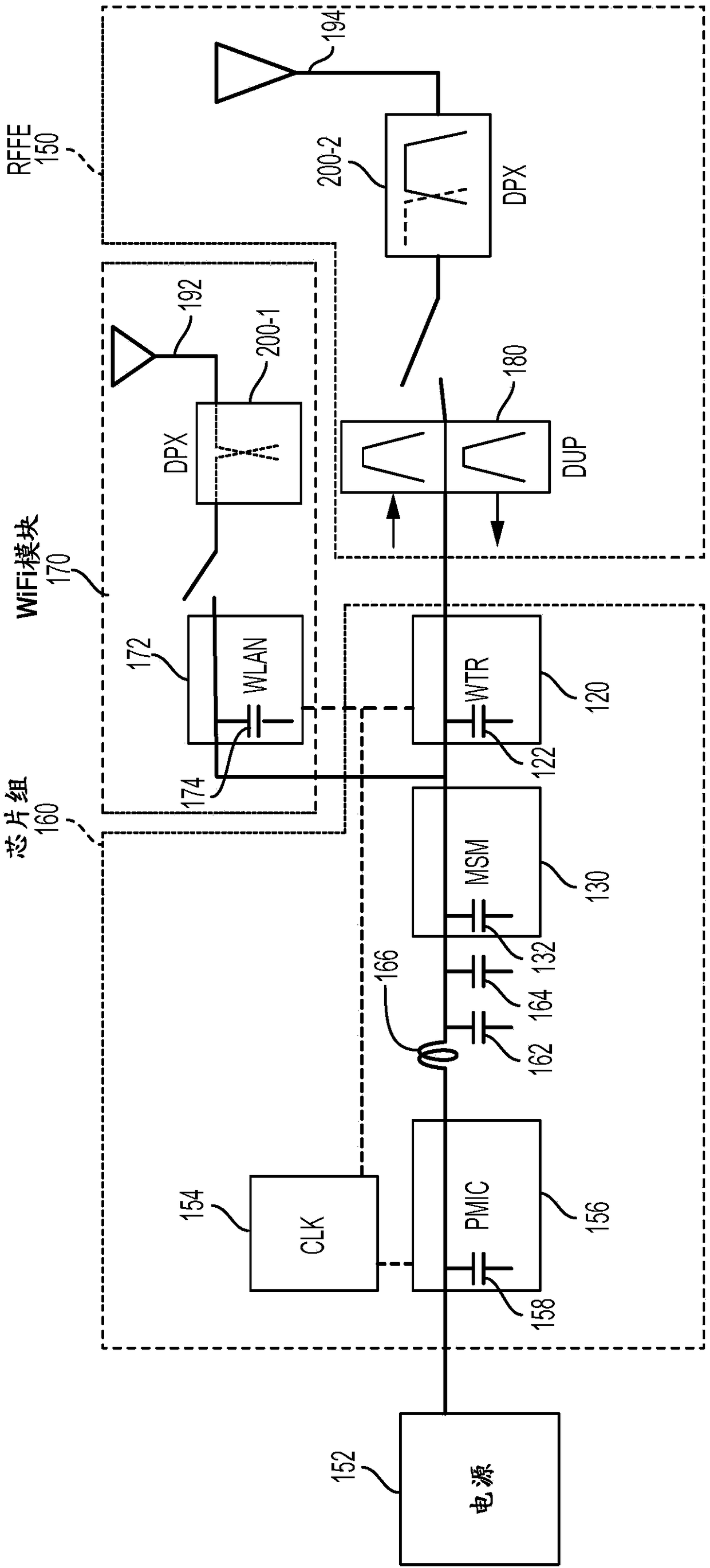 Multiplexer design using 2d passive on glass filter integrated with 3D through glass via filter