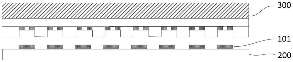 Transfer method, device, display substrate and device of luminescent particles