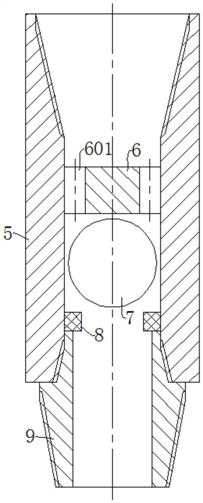 Check valve and electric pump oil production string