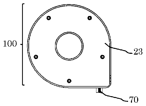 Blade driving device, camera, and portable electronic device