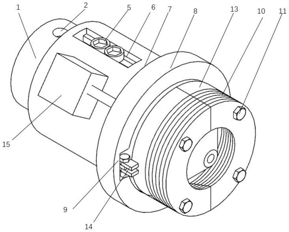 A flanging type pipe liquid filling forming sealing device and method