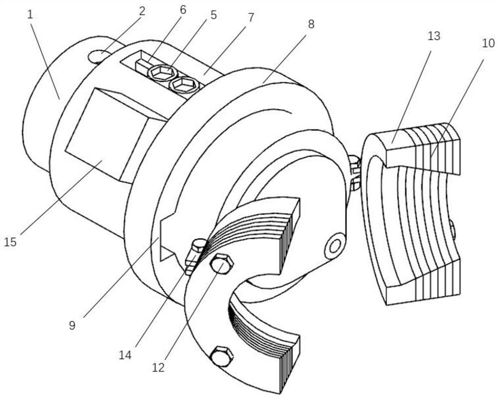 A flanging type pipe liquid filling forming sealing device and method