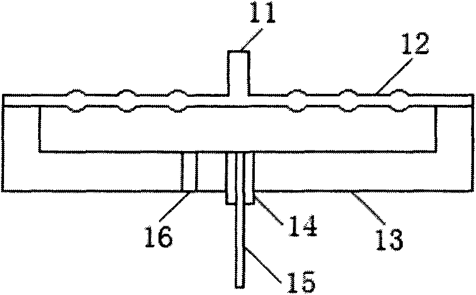 Optical fiber F-P pressure sensor and pressure liquid level sensing device thereof