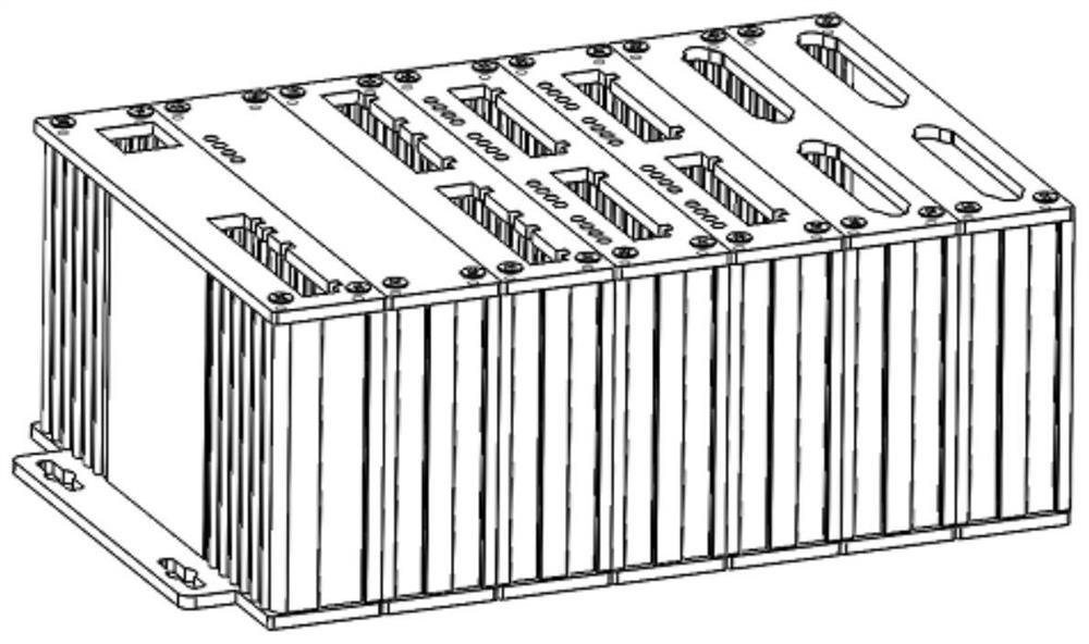 Module combined type batching control system