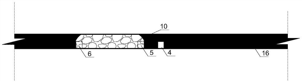 A kind of gas control method for self-relief pressure and outburst fast excavation in adjacent empty roadway