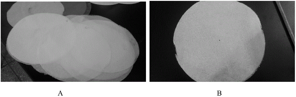 Papermaking raw material prepared from modified calcium sulfate whiskers and application