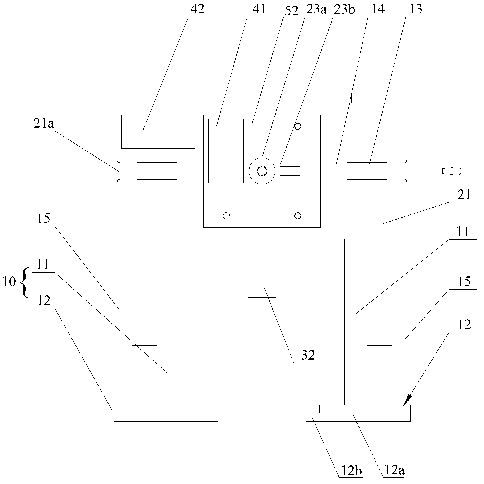 Coupler dismounting device