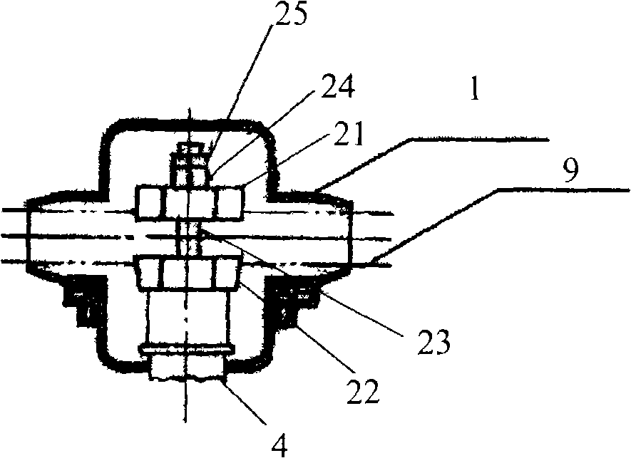 Lightning protection post insulator