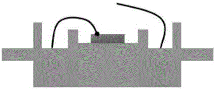 Light emitting diode temperature alarm based on phase change material