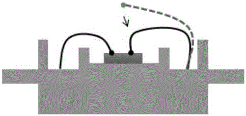 Light emitting diode temperature alarm based on phase change material