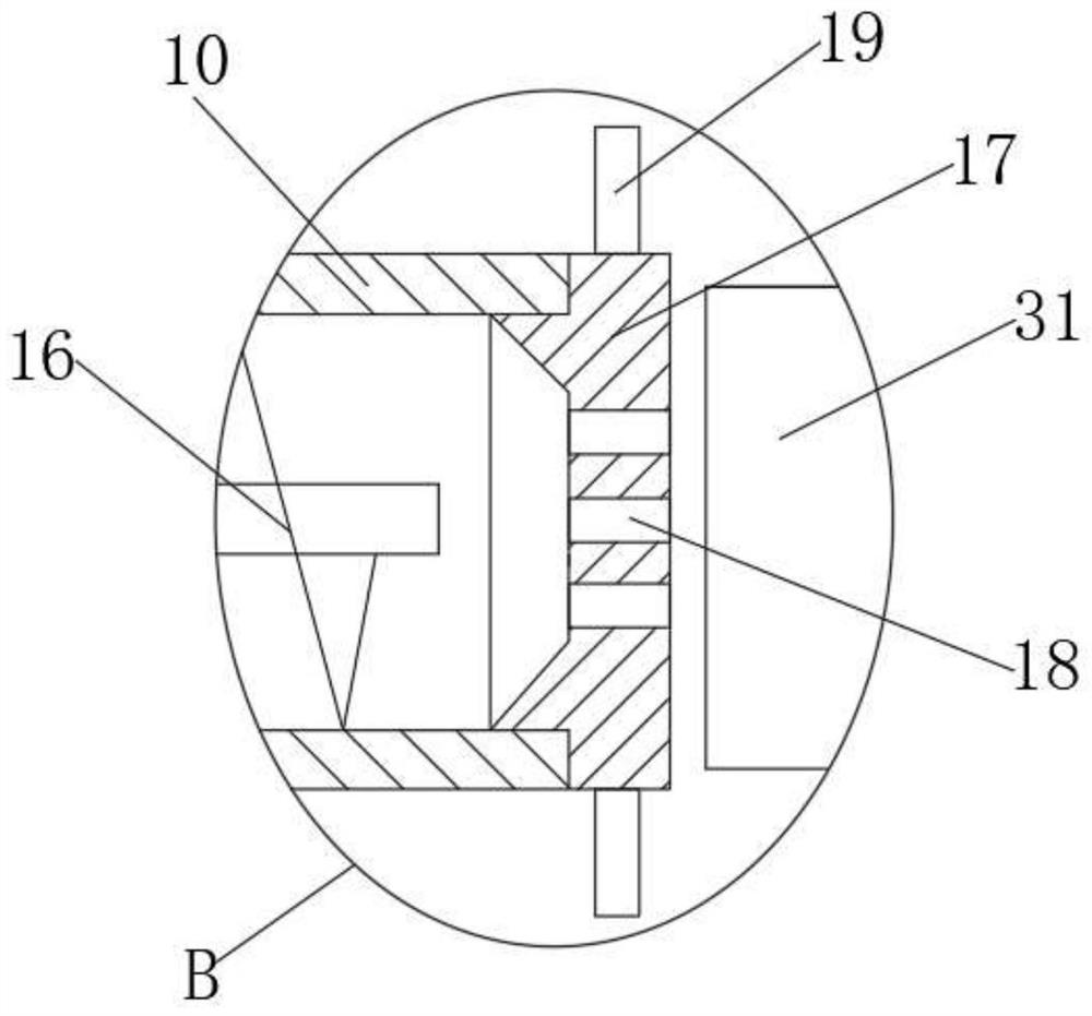 Grinding device for cement production