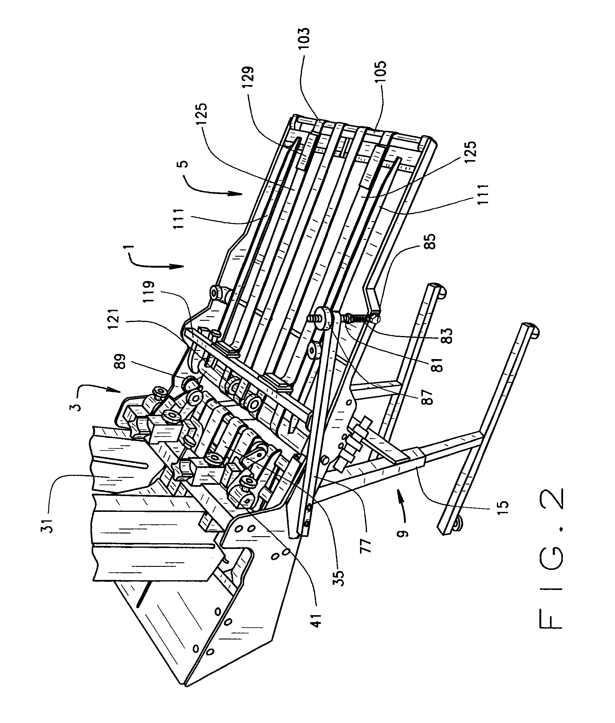 Document feeder with pivoting delivery table, particularly for digital printers