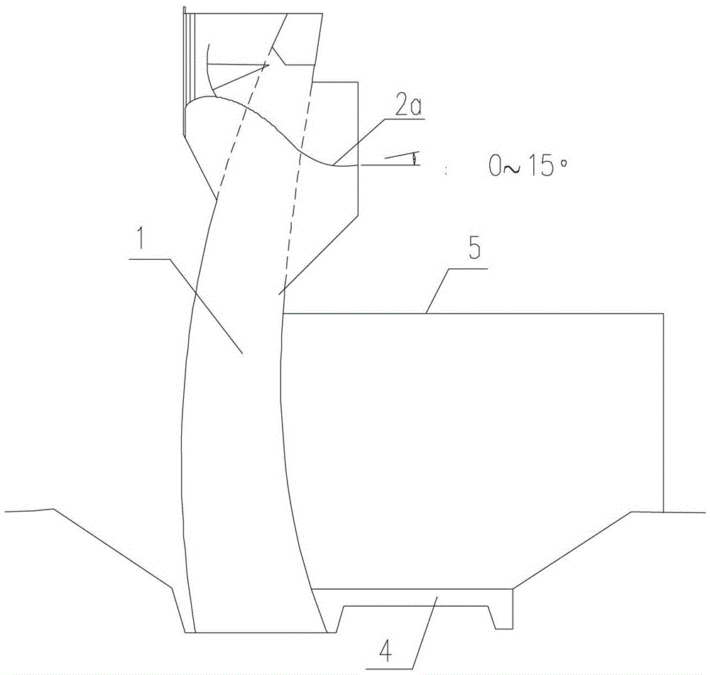 Flood discharge and energy dissipation structure of high arch dam in narrow valley and deep tailwater