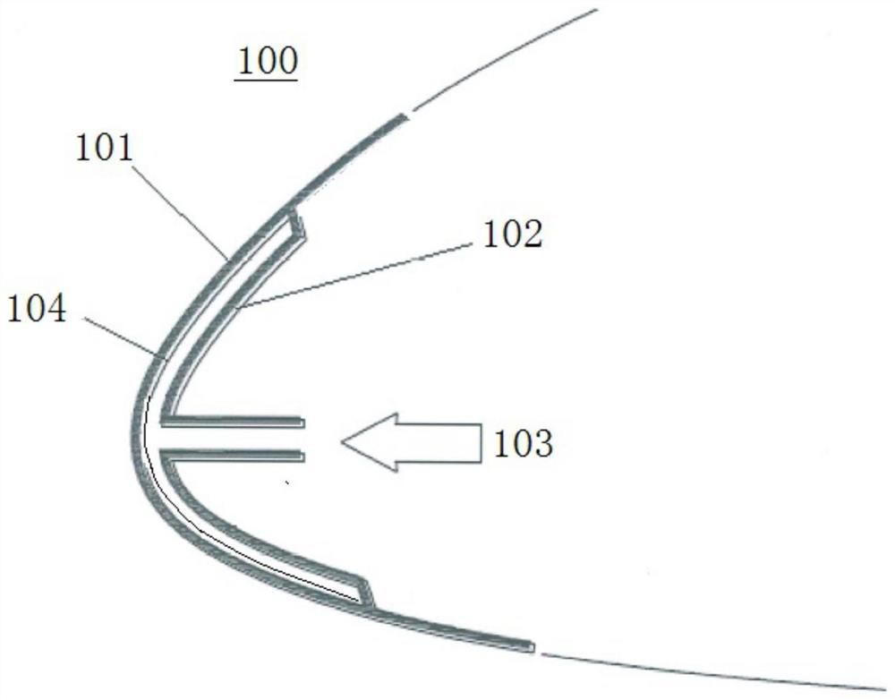 Microporous seepage structure, airplane anti-icing system and airplane