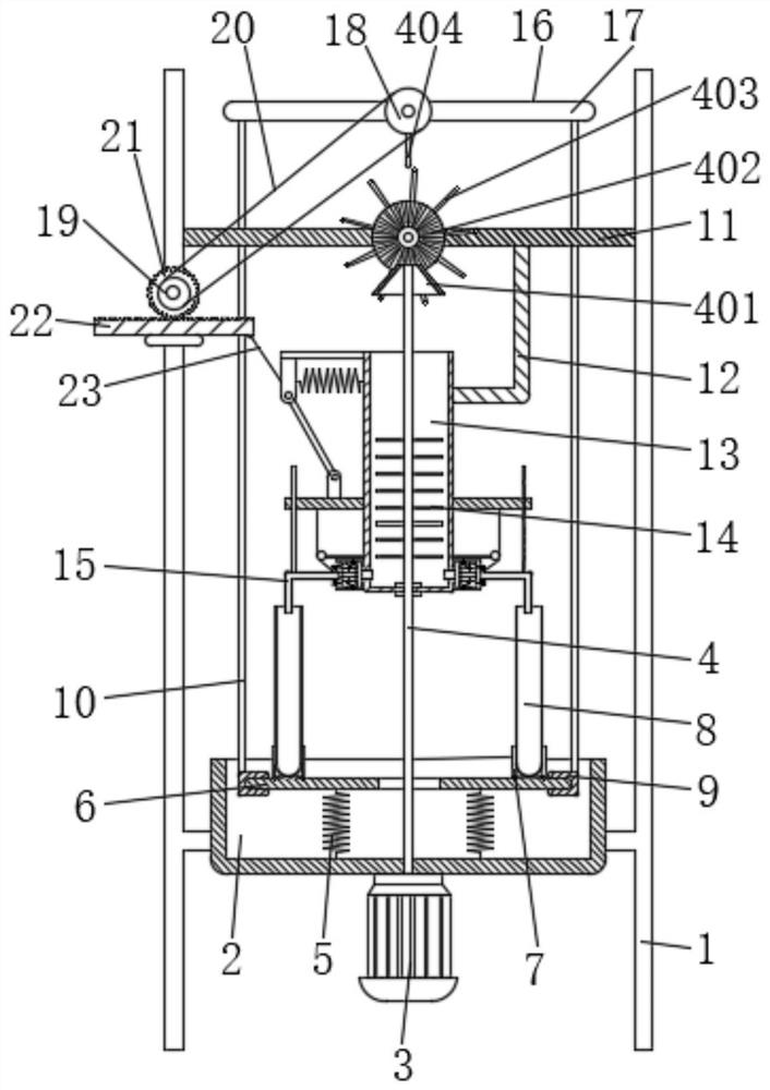 Sampling machine capable of quantitatively and accurately regulating and controlling factory wastewater