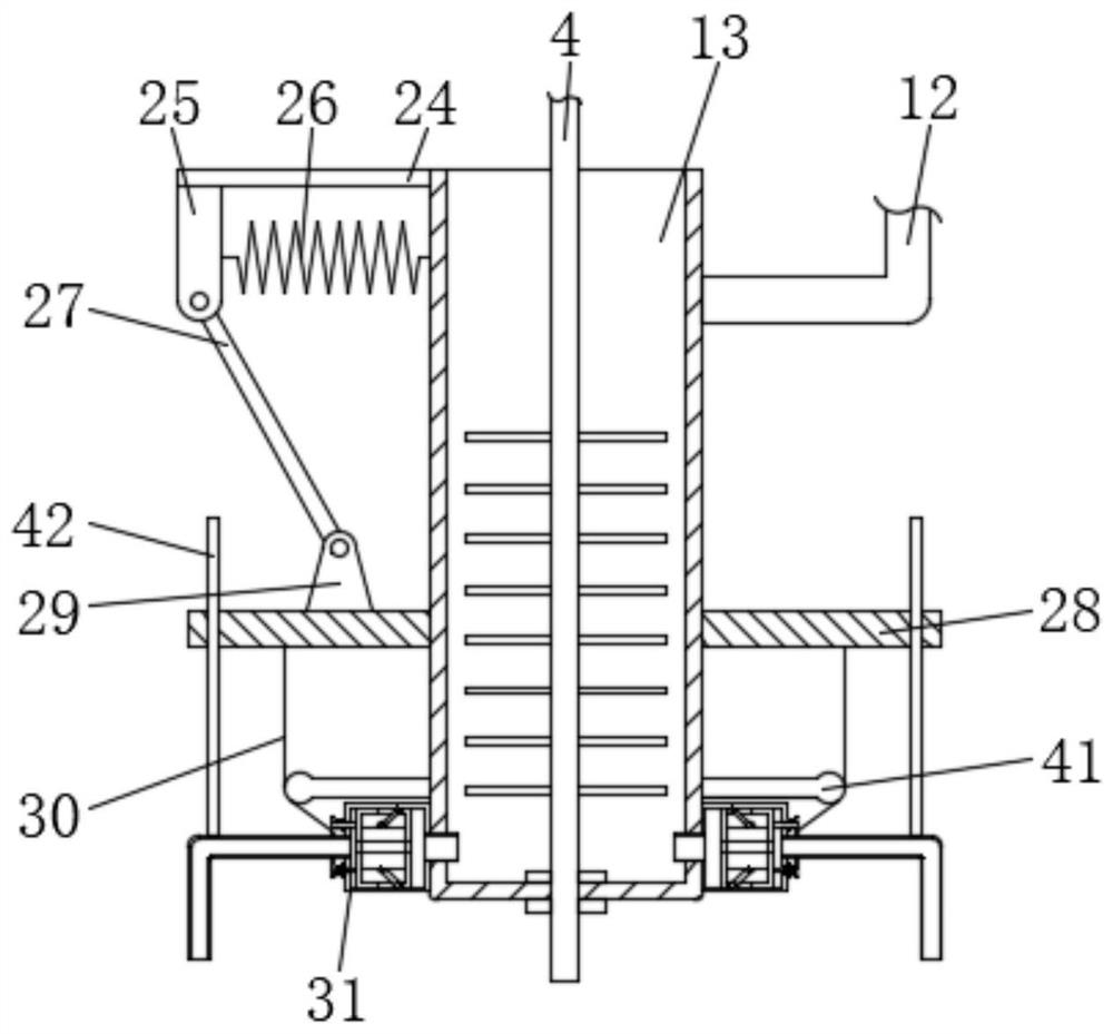 Sampling machine capable of quantitatively and accurately regulating and controlling factory wastewater