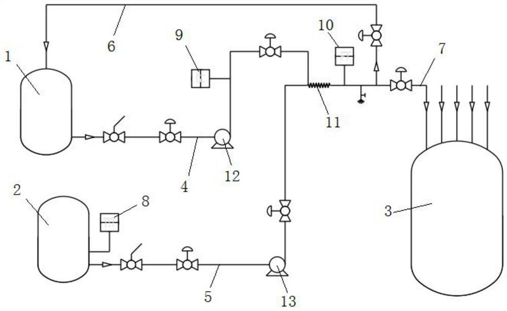 Accurate online dilution system and dilution method thereof