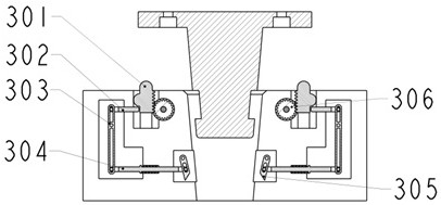 A linkage self-locking device for machine tools