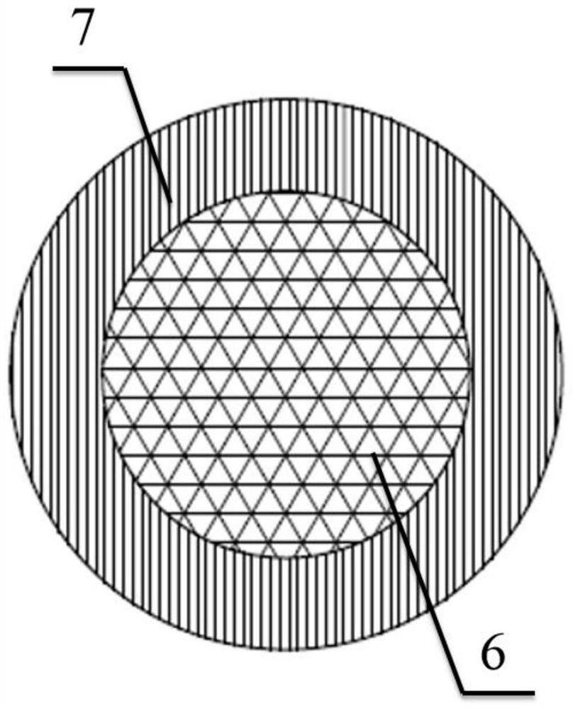 Tube-in-tube type MA transmutation rod for fast neutron reactor