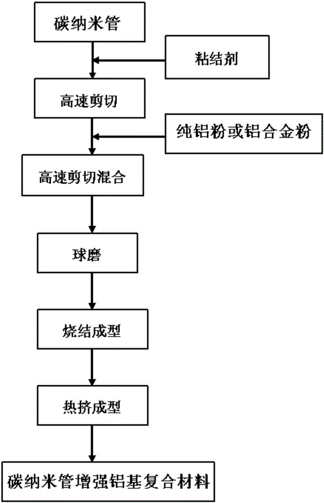 Carbon Nanotube Reinforced Aluminum Matrix Composite