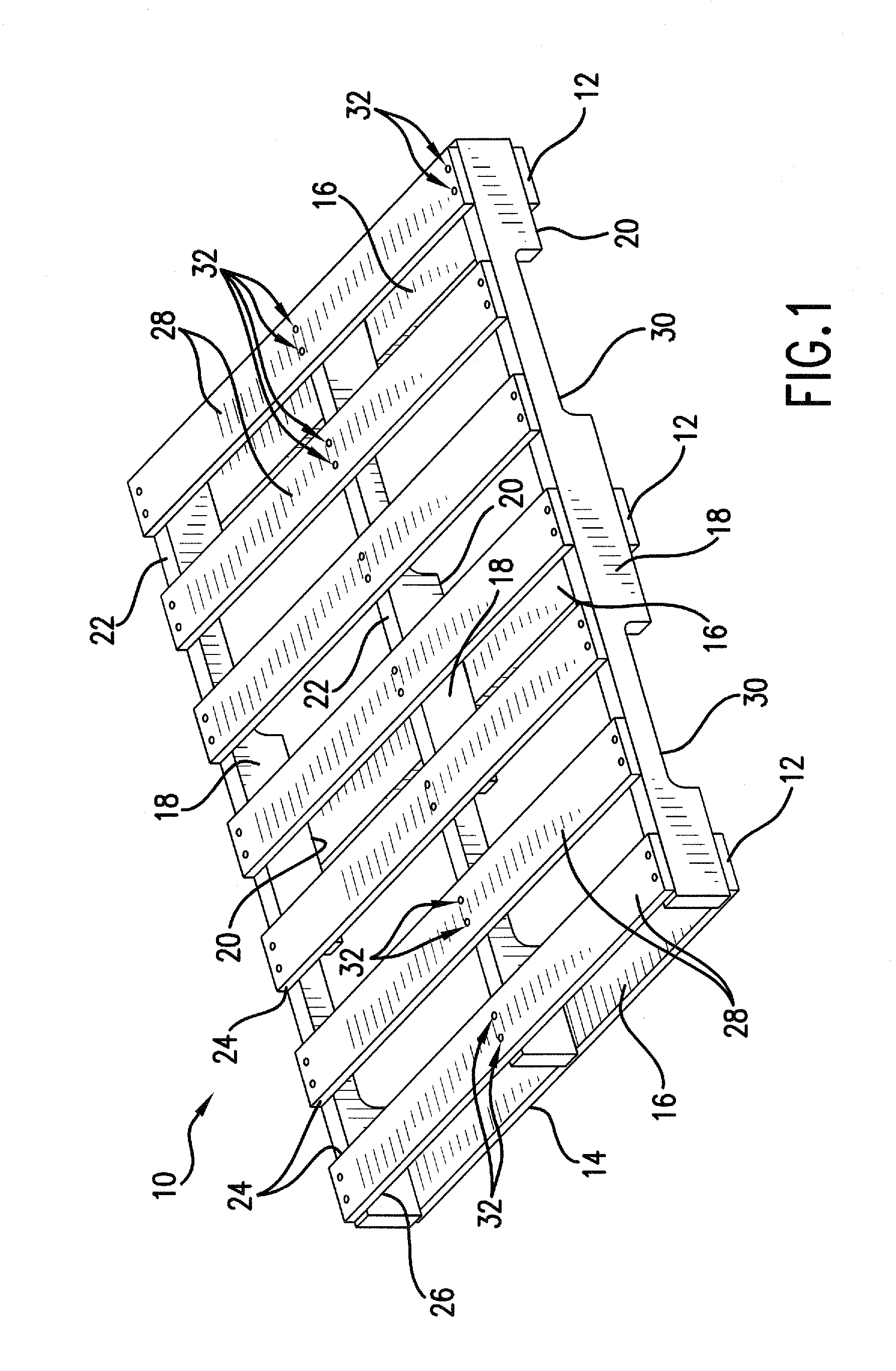 Pallet nail with enlarged head