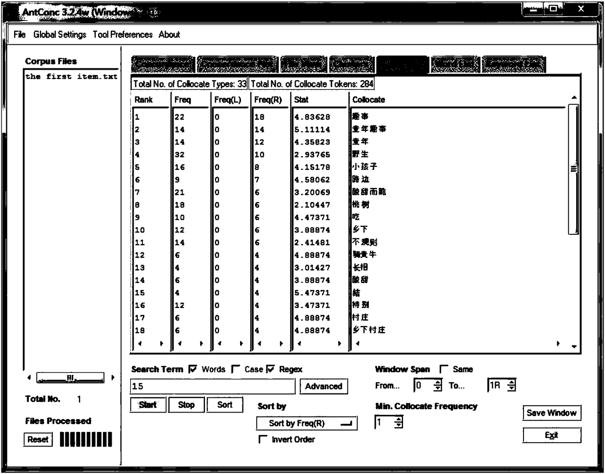 An Experimental Method and Application of Metonymy Processing Based on Quantification of Text Context Information Level