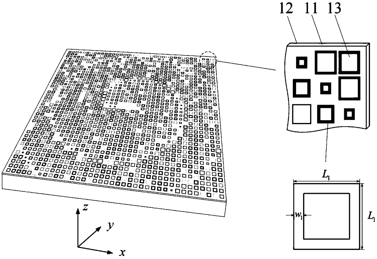 Metasurface-based plane cassegrain vortex field antenna