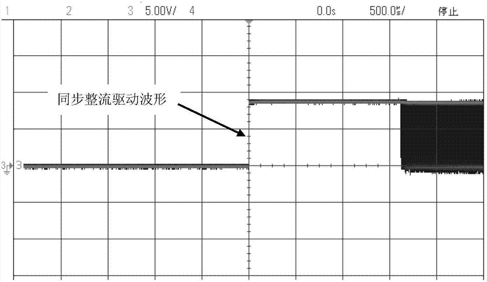 Buck converter synchronization rectification drive circuit and control method