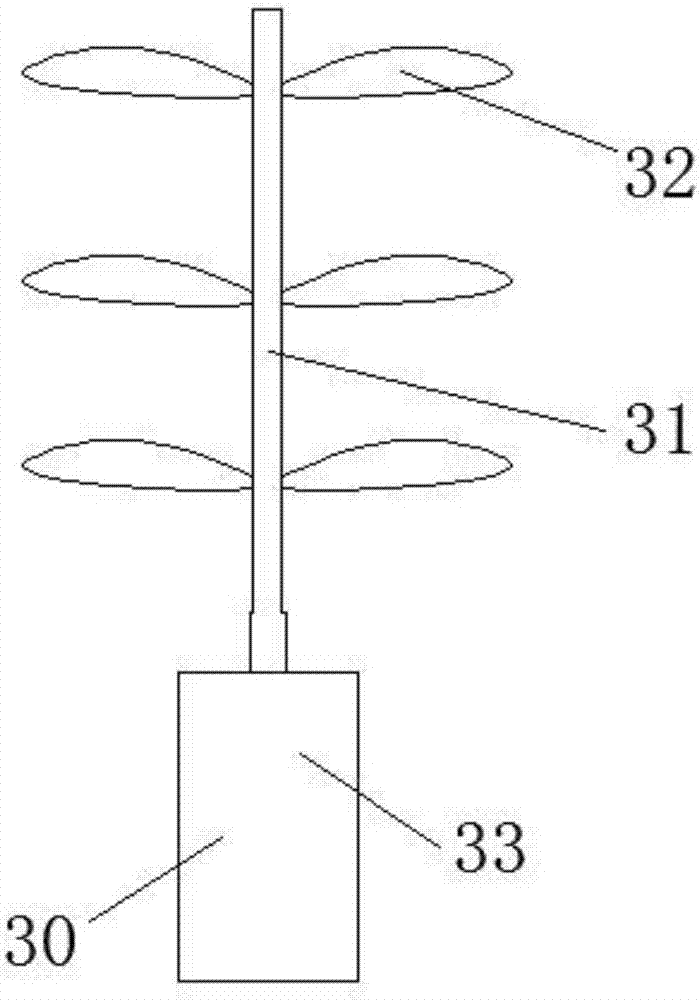 Mixing device capable of realizing automatic and quantitative feeding