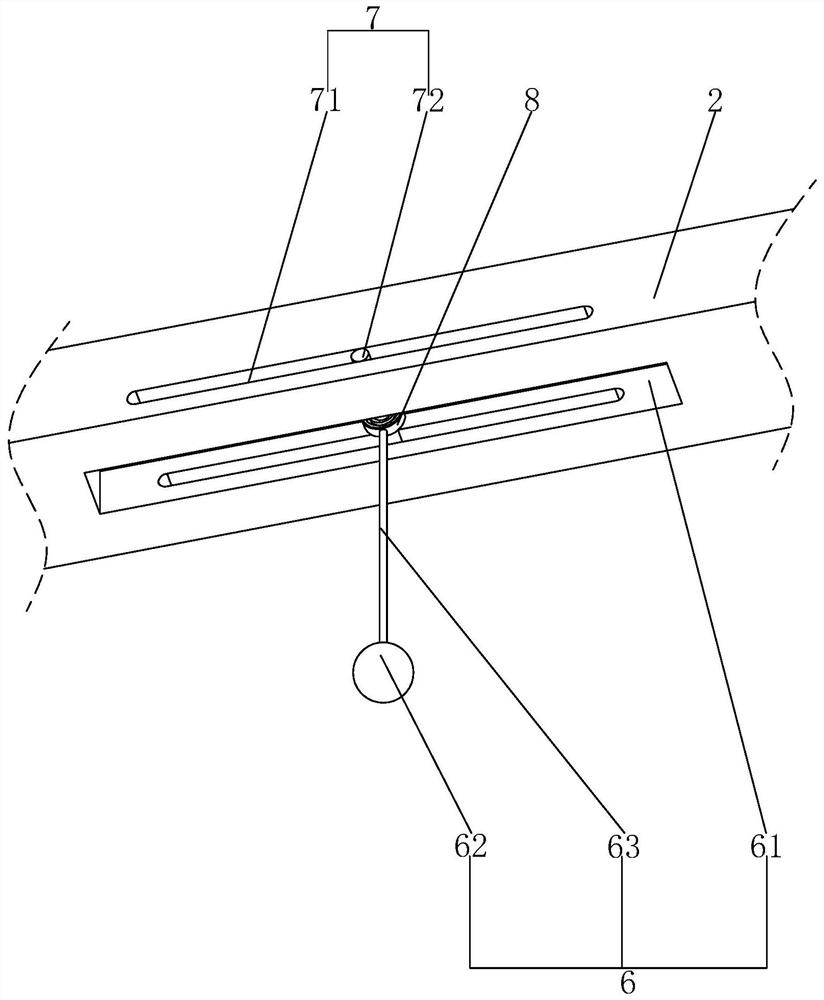 Steel structure supporting frame