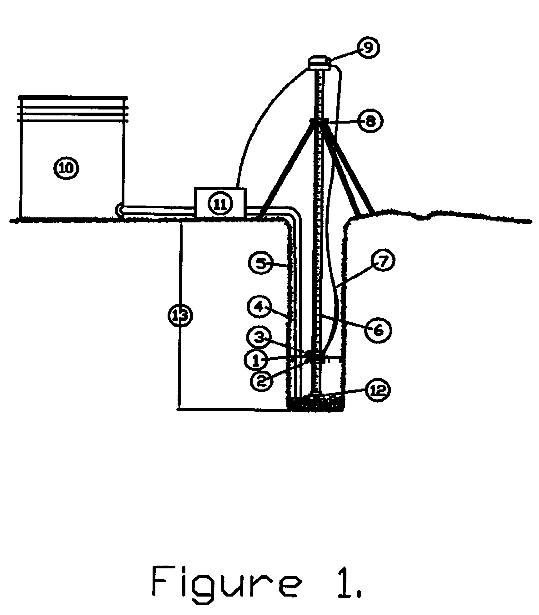 Percolation testing apparatus and method