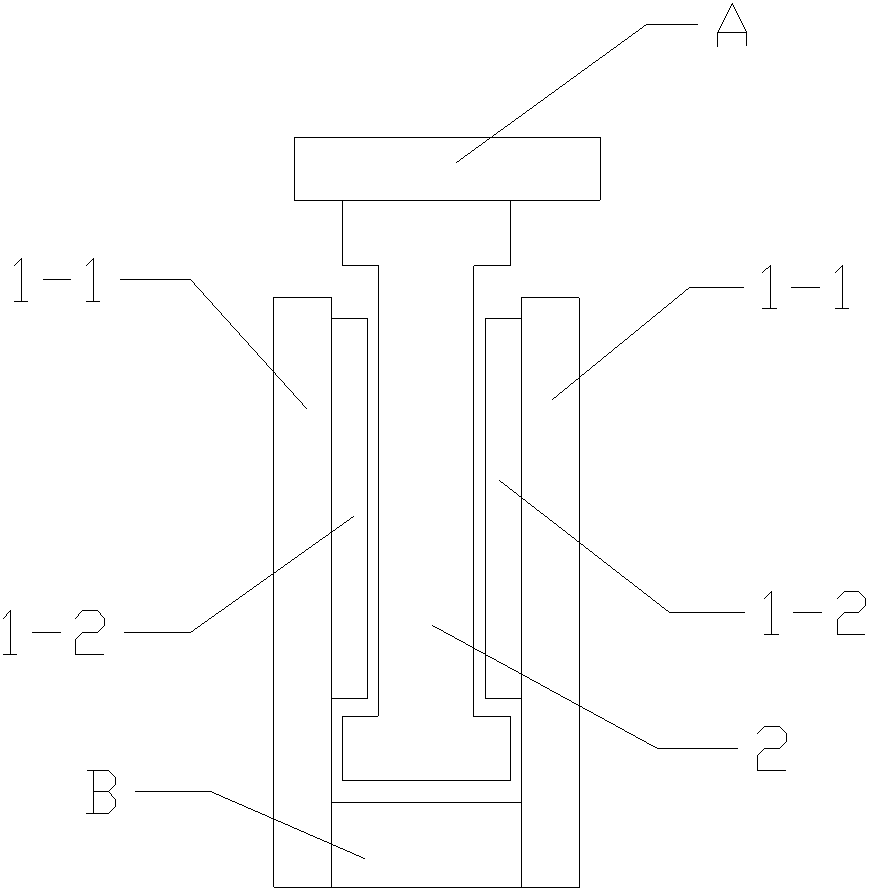 Coreless permanent magnet linear motor with cooling structure, manufacturing mould for winding coil thereof and machining process for winding coil