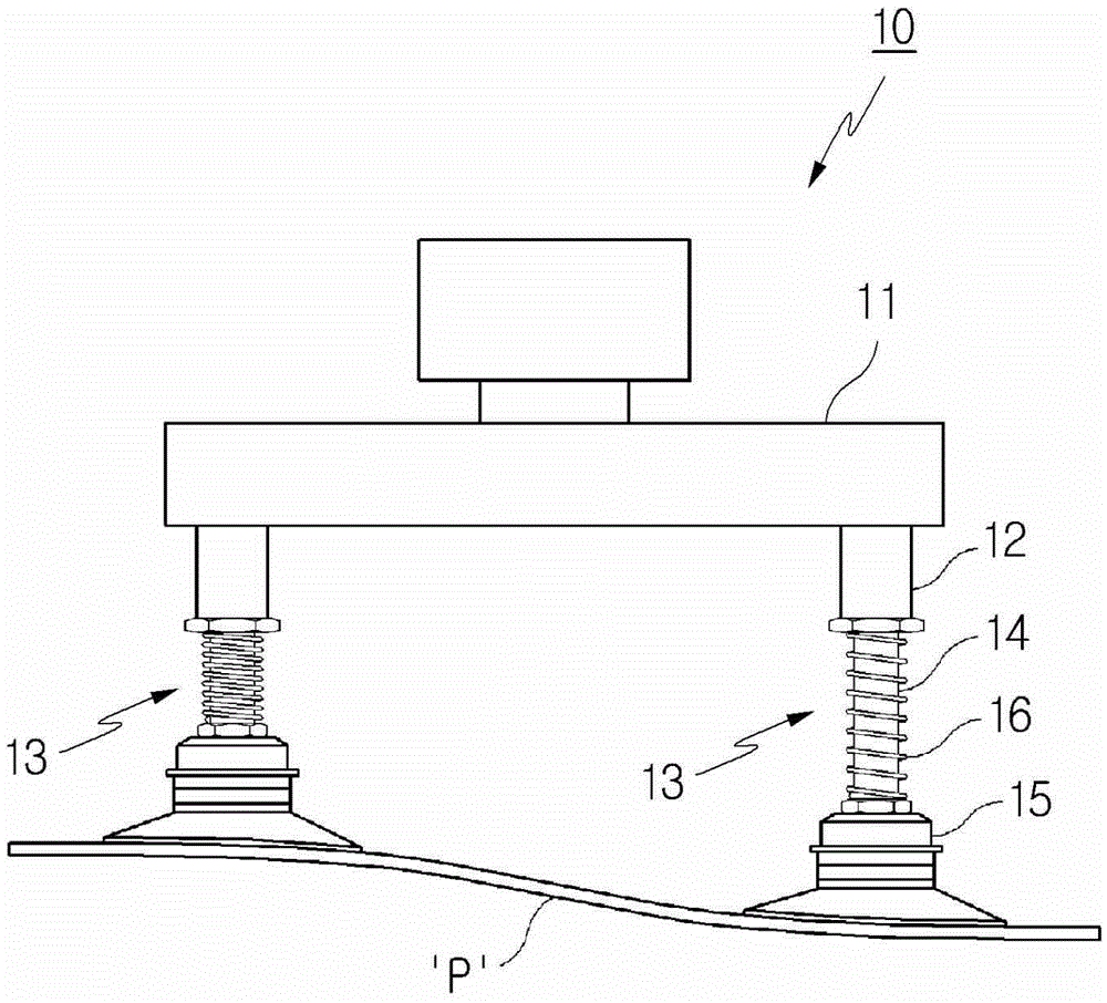 Device for locking rod member using lock block