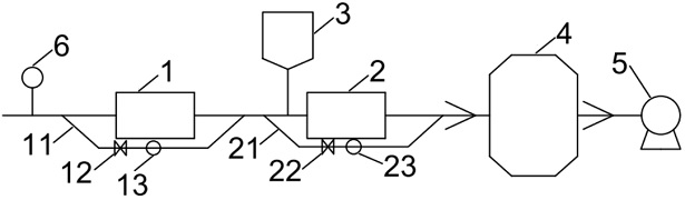 Flow-adjustable denitration catalyst wear strength testing device and testing method