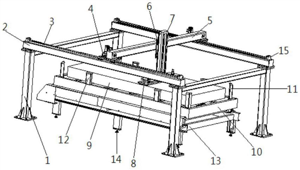 Precast concrete troweling device