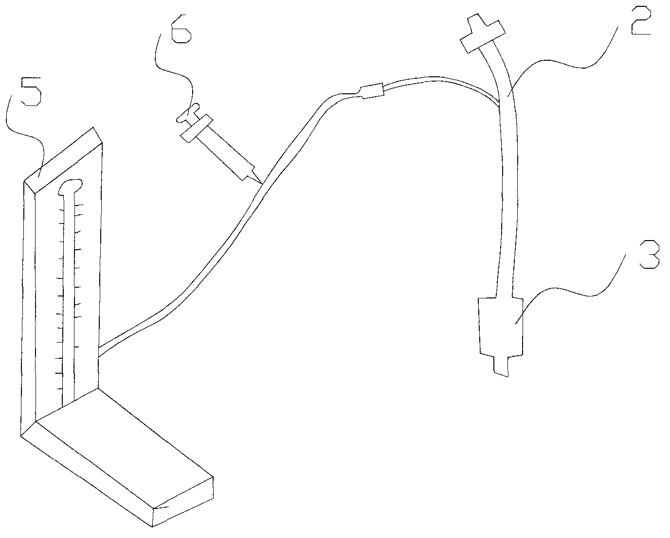 Method for establishing animal model of tracheostenosis and equipment thereof