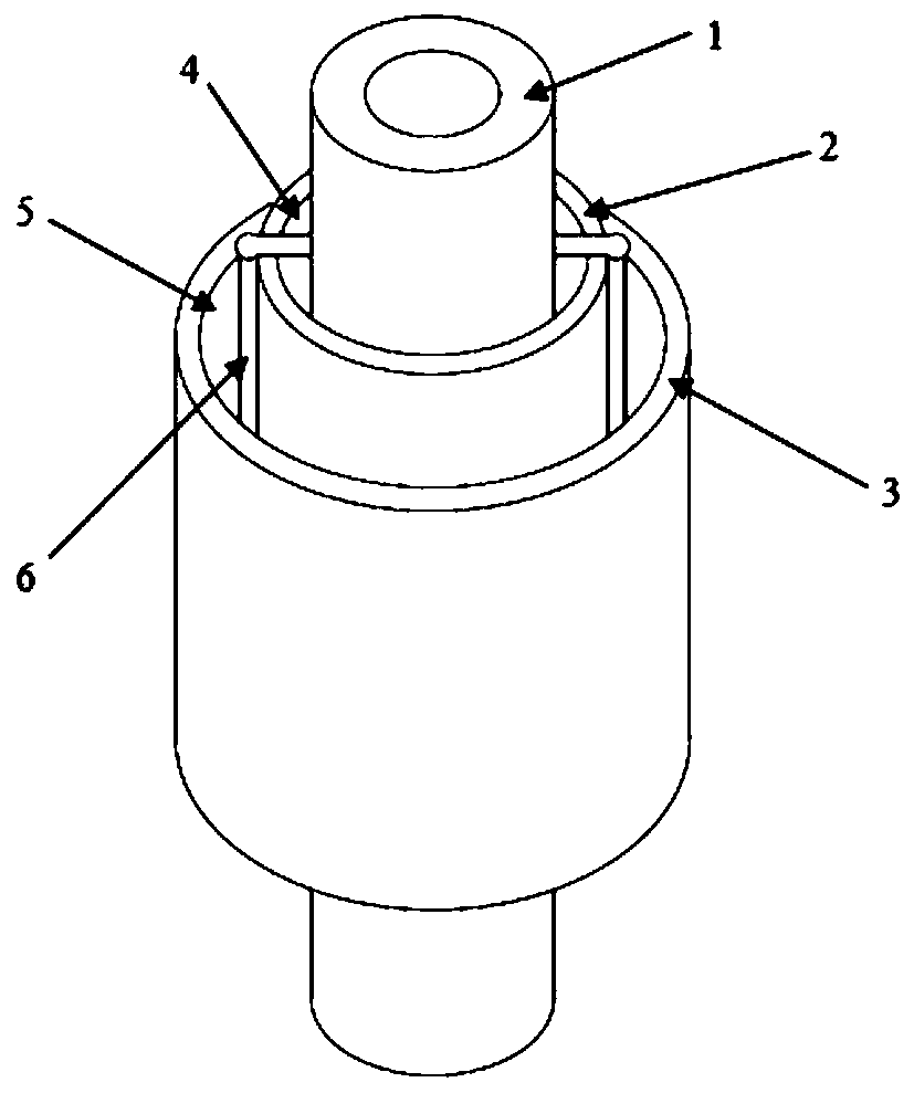 High-radial low-torsion multi-framework easy-to-control rubber bushing