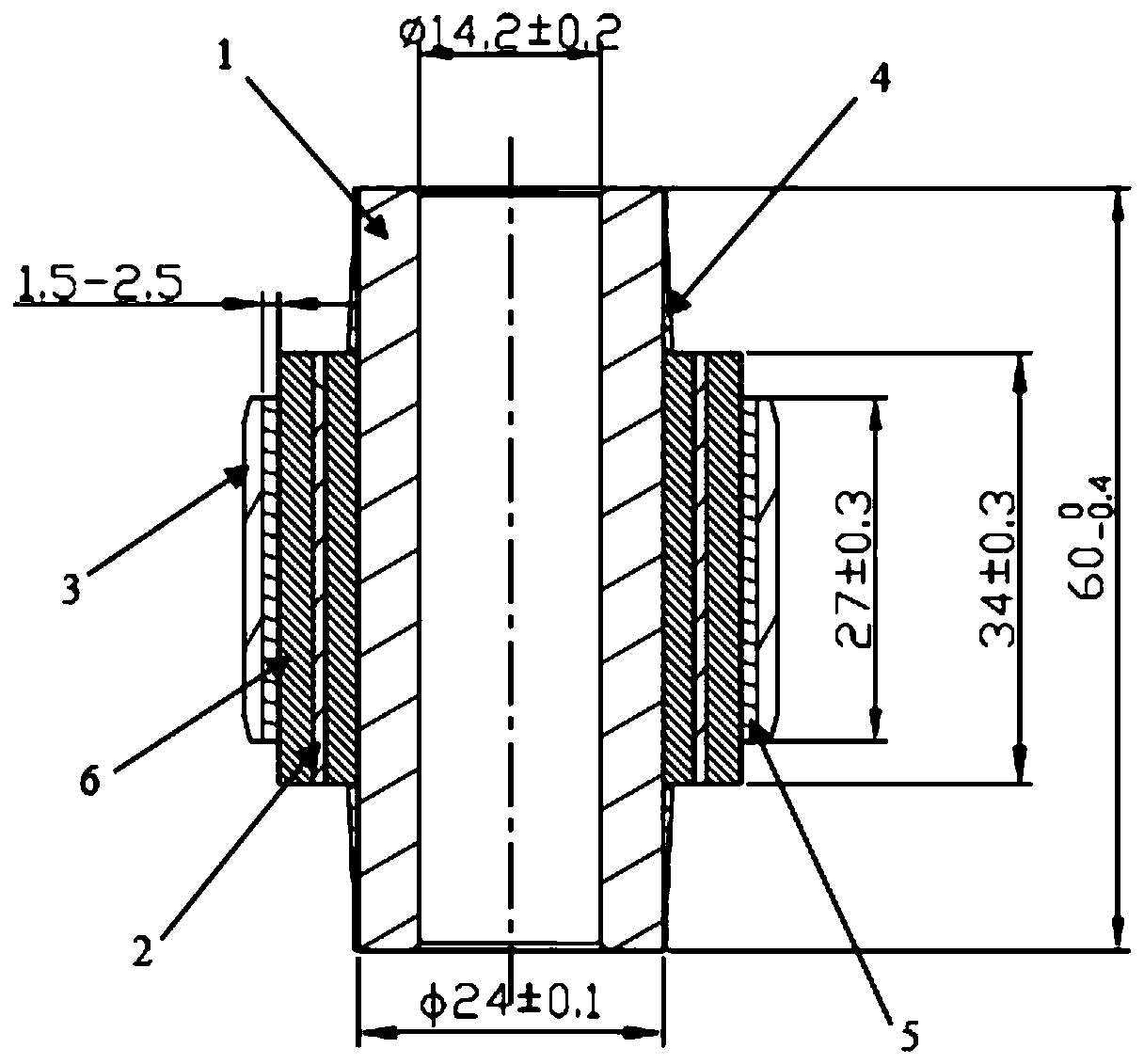 High-radial low-torsion multi-framework easy-to-control rubber bushing