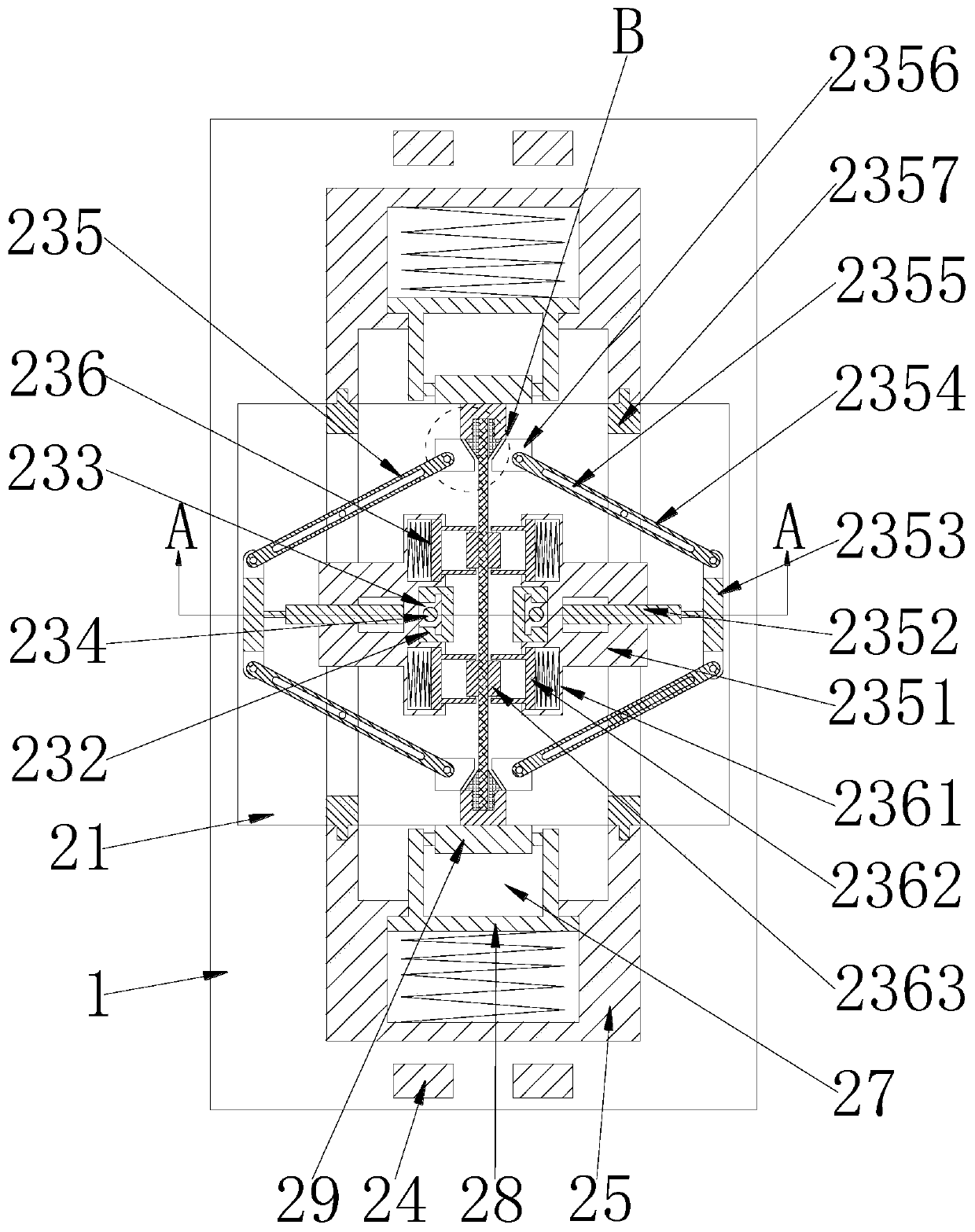 Bridge-cut aluminum glass door and window sealing rubber strip mounting machine and mounting method