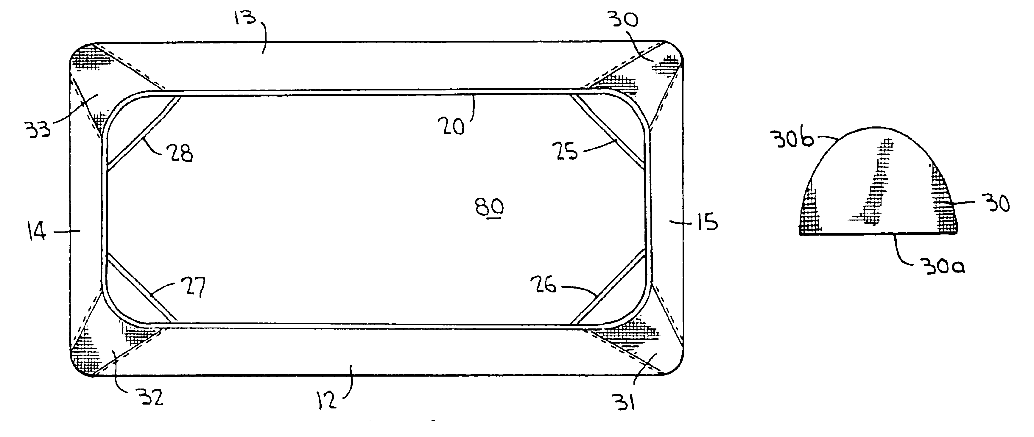 Fitted sheets with elastic side segments